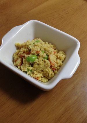 【合格祈願】卯の花カレー味で〔受かれ！〕-レシピのメイン写真