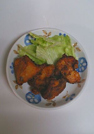 しっかり味付けのカレー風味鶏もも唐揚げ-レシピのメイン写真