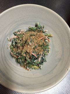 ほうれん草のサラダ-レシピのメイン写真