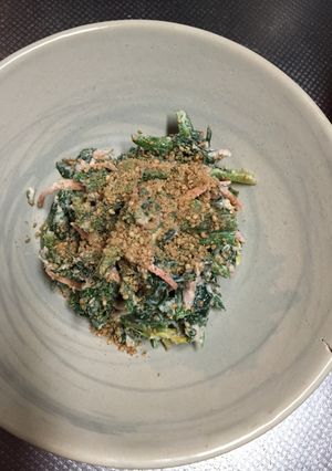 ほうれん草のサラダ-レシピのメイン写真