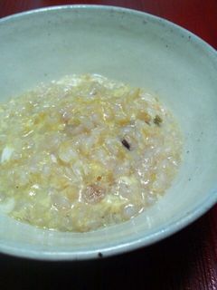 土鍋で玄米ご飯のほっこりお粥♪-レシピのメイン写真