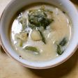 シチューでリメイクレタスのミルク煮