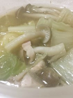 鶏と野菜の柚子こしょうスープ-レシピのメイン写真