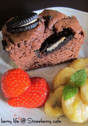 しっとりチョコケーキ★オレオver-レシピのメイン写真