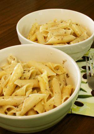 ショートパスタ*トリュフ&クリームソース-レシピのメイン写真