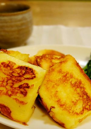 簡単☆ガムシロのふわふわフレンチトースト-レシピのメイン写真