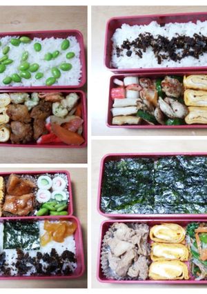 中学生のお弁当②-レシピのメイン写真
