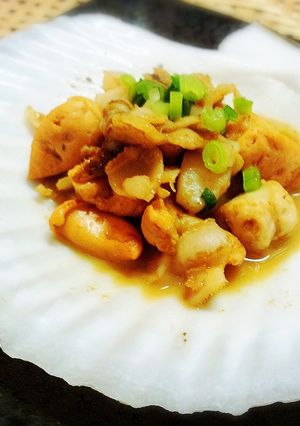 ホタテのひもきもばた焼き-レシピのメイン写真