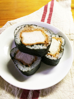チキンカツでのり巻き☆-レシピのメイン写真
