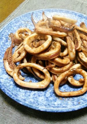 イカのわた焼き-レシピのメイン写真