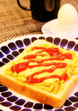 汁ごとウマい❀カレーキャベツトースト❀-レシピのメイン写真