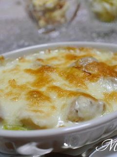 チキンとネギのグラタン-レシピのメイン写真