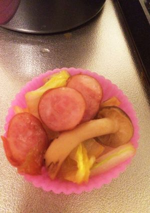 お弁当に✨ウィンナー白菜ときのこ炒め-レシピのメイン写真