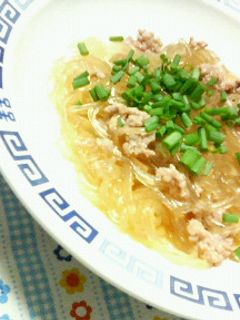 豚ひきと春雨のシンプル炒め☆キムチ風味♪-レシピのメイン写真