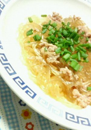 豚ひきと春雨のシンプル炒め☆キムチ風味♪-レシピのメイン写真