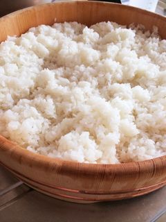 ストウブで酢飯用ご飯の炊き方-レシピのメイン写真