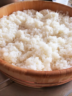 ストウブで酢飯用ご飯の炊き方-レシピのメイン写真