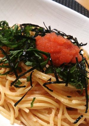 明太子パスタ♪お店の味を簡単に再現！-レシピのメイン写真