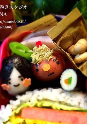 簡単ミニキャラおかず『ウインナーのおに』-レシピのメイン写真
