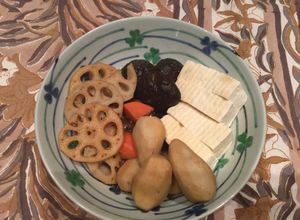 筑前煮風☆里芋ニンジン蓮根椎茸の煮物-レシピのメイン写真