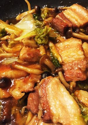 男子の胃袋を掴む♡白菜と豚バラのうま煮-レシピのメイン写真