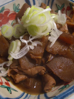 我が家の豚ホルモン土手煮-レシピのメイン写真