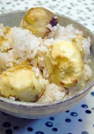 栗ご飯(焼き栗バージョン＆茹で栗バージョン)-レシピのメイン写真