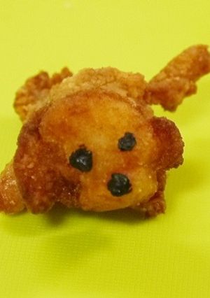 簡単♪トイプードルそっくり唐揚げ-レシピのメイン写真