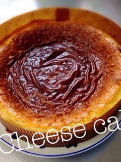 ベイクドチーズケーキ-レシピのメイン写真
