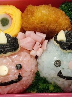 キャラ弁☆節分 鬼弁当-レシピのメイン写真