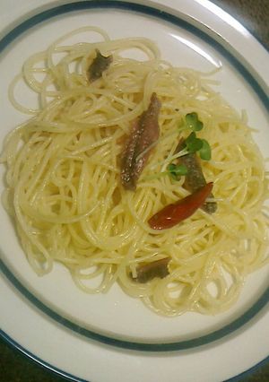 アンチョビフィレのパスタ-レシピのメイン写真