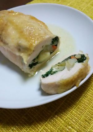 鶏ムネロール♪-レシピのメイン写真