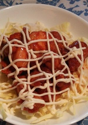 簡単おいしい★鶏肉のコチュジャンマヨ丼♡-レシピのメイン写真