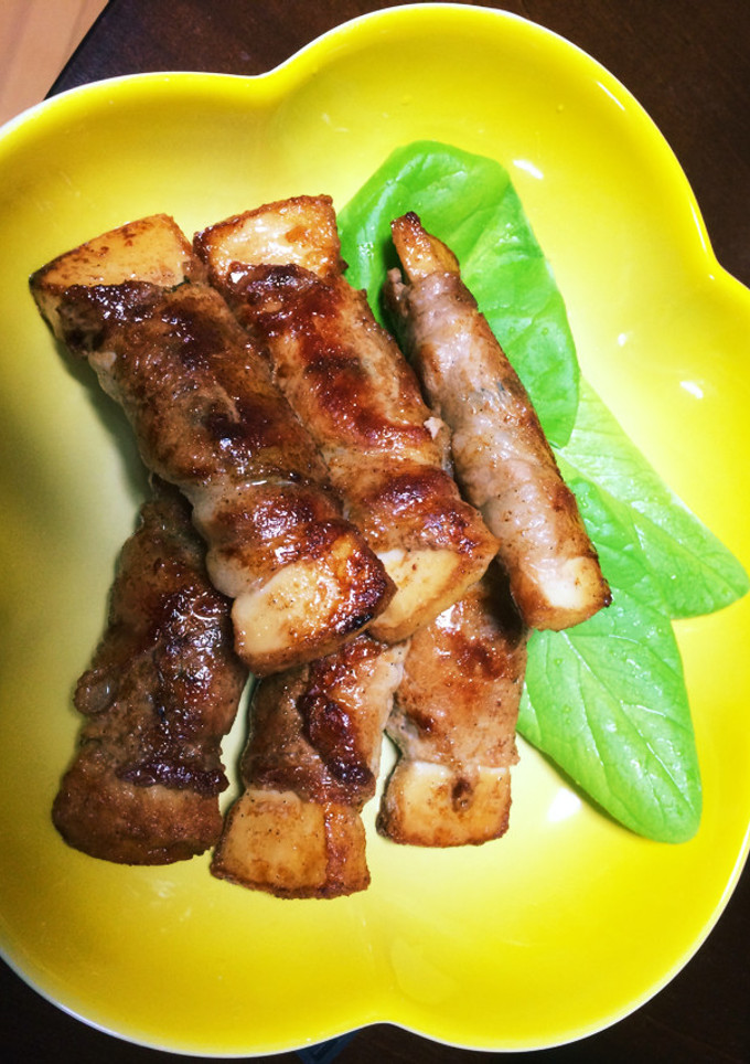 厚揚げと大葉の豚肉巻き-レシピのメイン写真