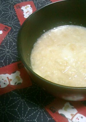 水煮大豆のおしるこ-レシピのメイン写真