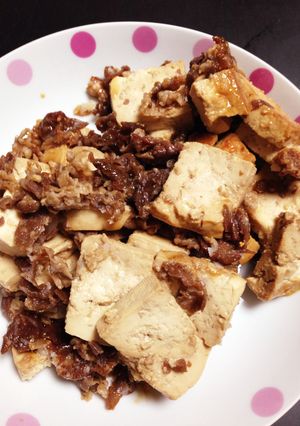 豆腐と牛肉の煮込み-レシピのメイン写真