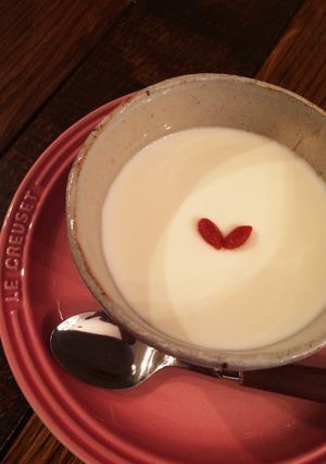 ダイエットに♡とろーり濃厚お店の杏仁豆腐-レシピのメイン写真
