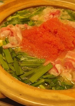 プチプチこく旨♪　バター風味の明太味噌鍋-レシピのメイン写真