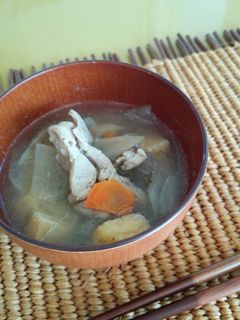 温まる豚汁-レシピのメイン写真