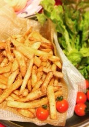 唐揚げ風味！カリカリフライドポテト-レシピのメイン写真
