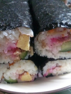 ちらしの素で簡単恵方巻-レシピのメイン写真