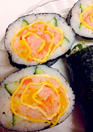 子供も！薔薇の恵方巻き（花の太巻き）-レシピのメイン写真