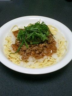 納豆なめたけおろしパスタ-レシピのメイン写真