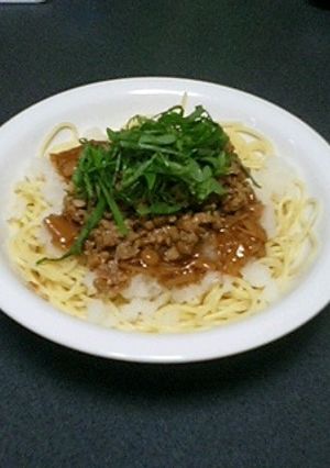 納豆なめたけおろしパスタ-レシピのメイン写真
