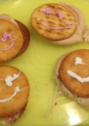 子どもと一緒に☆マシュマロサンド-レシピのメイン写真