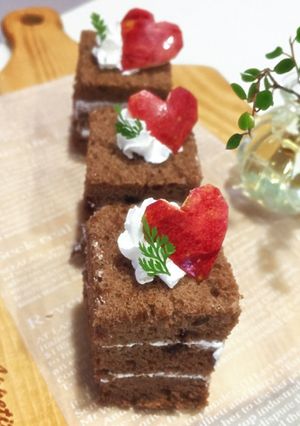 とっても簡単♪チョコケーキ♡-レシピのメイン写真