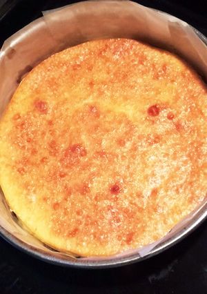 混ぜて焼くだけ！ベイクドチーズケーキ-レシピのメイン写真