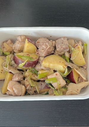 鶏とさつまいもの酒粕マスタード-レシピのメイン写真