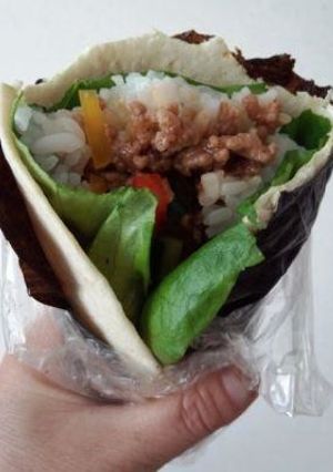 和風タコスの恵方トルティーヤ巻き-レシピのメイン写真
