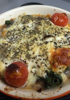 超ヘルシー！豆乳豆腐クリームグラタン-レシピのメイン写真